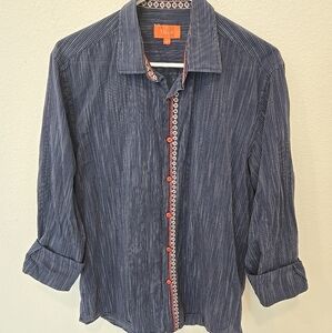 Men's TALLIA Dress Shirt M 15 1/2